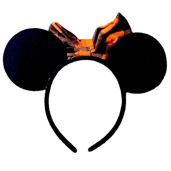Halloween Minnie Mouse Ears Headband - Picture 2 of 3